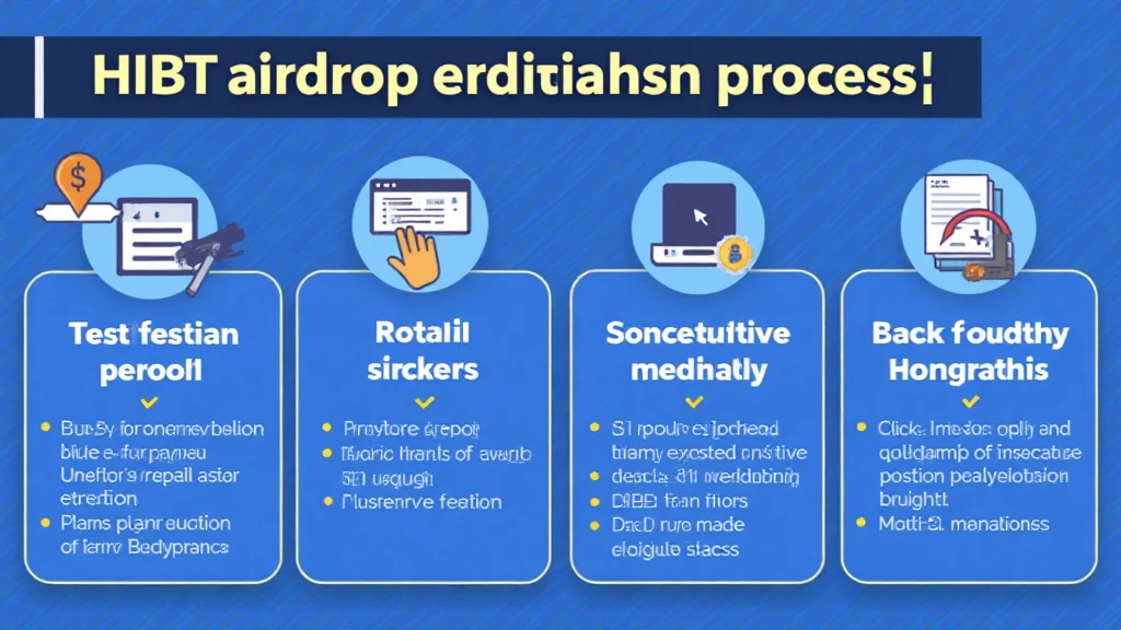HIBT crypto airdrop verification process