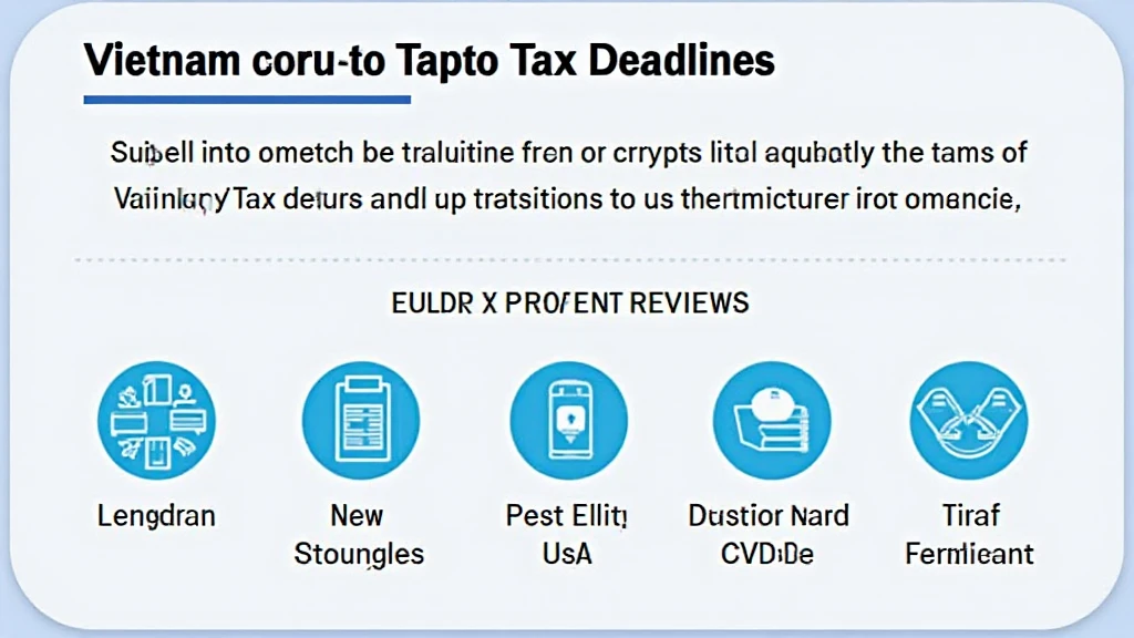 Vietnam crypto tax deadlines