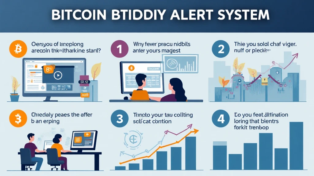 Bitcoin price alert systems