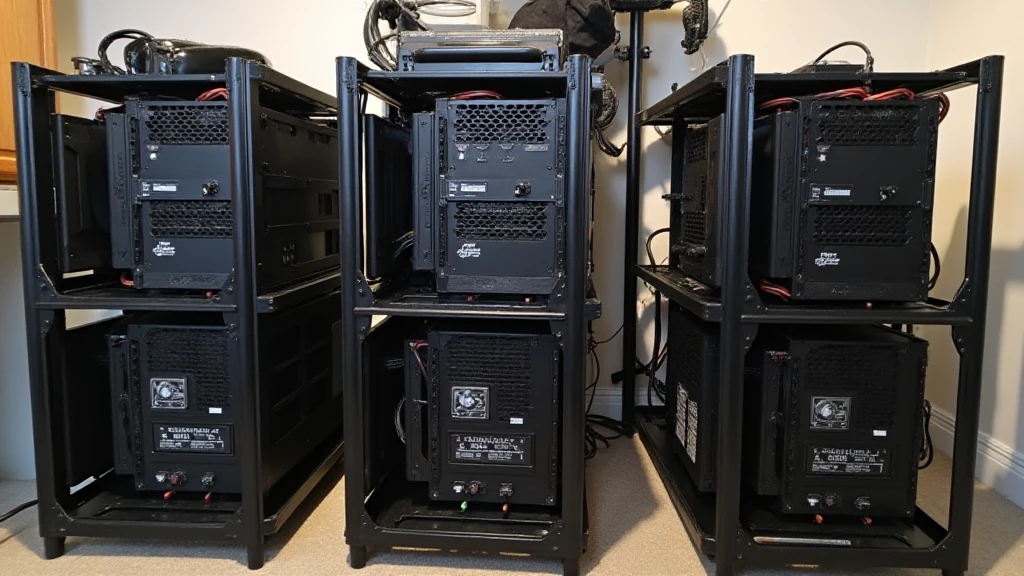 Bitcoin mining rig configuration