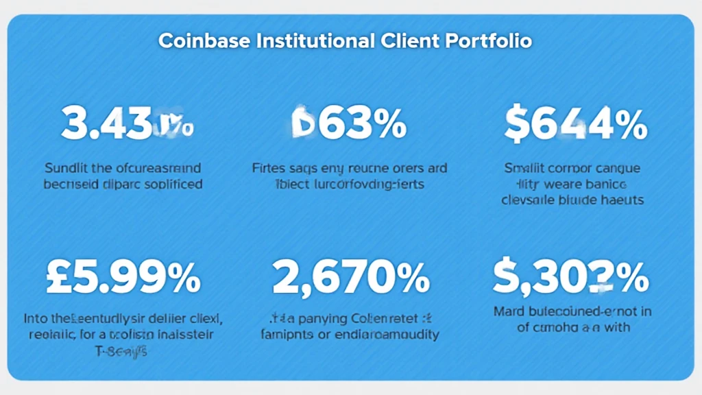 Coinbase institutional client portfolio
