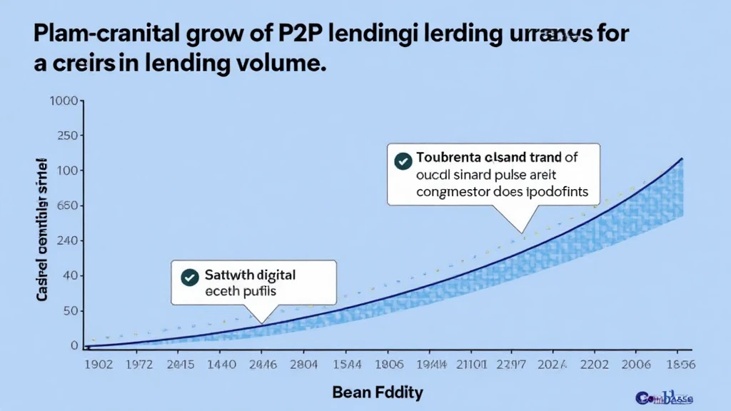 Coinbase crypto P2P lending volume growth