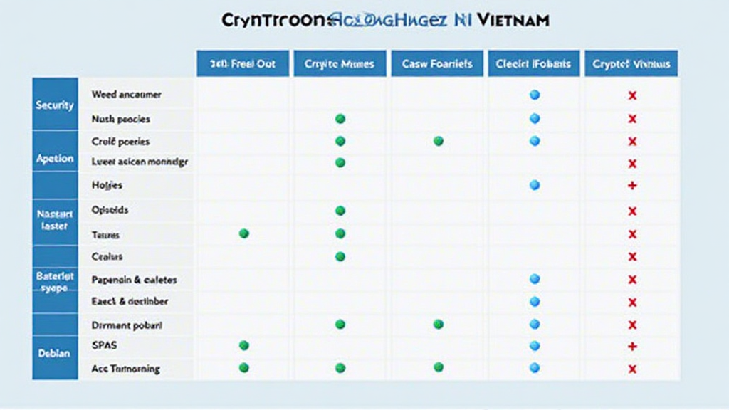 Vietnam cryptocurrency exchange comparison for traders